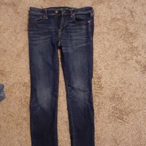 American eagle super skinny next level flex jeans